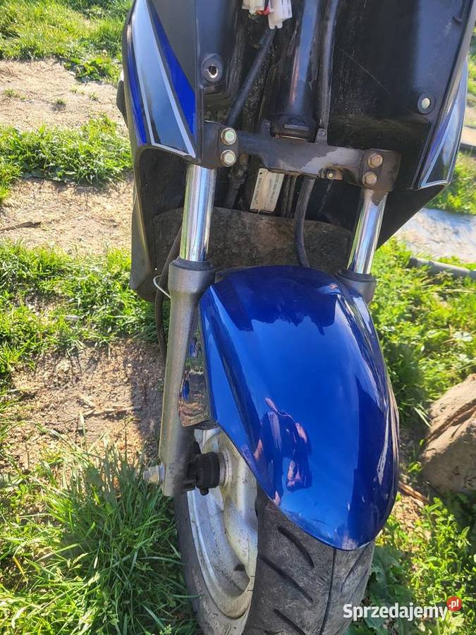 Kymco agility 50 cc na części niebieski