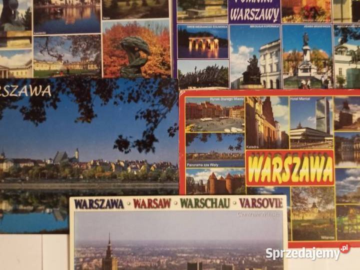 POCZTÓWKI Zestaw 2 Warszawa zachodniopomorskie Szczecinek
