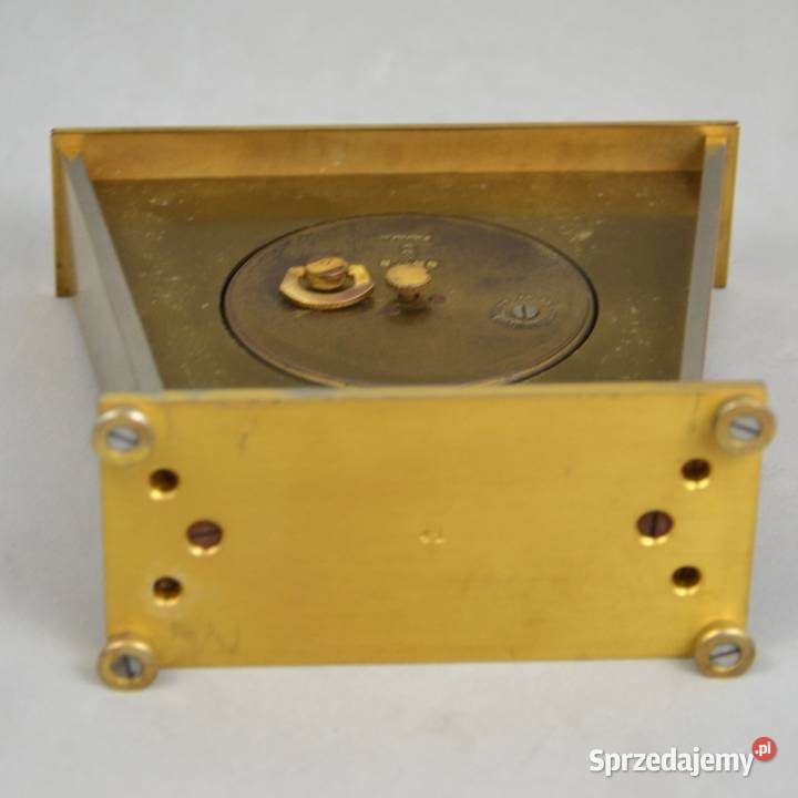 Zegar w stylu Art Deco Rosemont Geneve Swiss 8 mazowieckie Bronisze