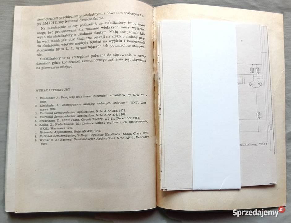 CRudnicki RGomuła Analogowe układy scalone w sprzedam