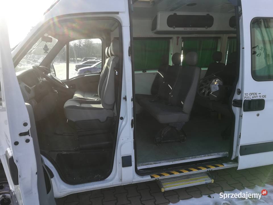 Renault master 2 2010 r posiada rampe 9 foteli dolnośląskie Polkowice