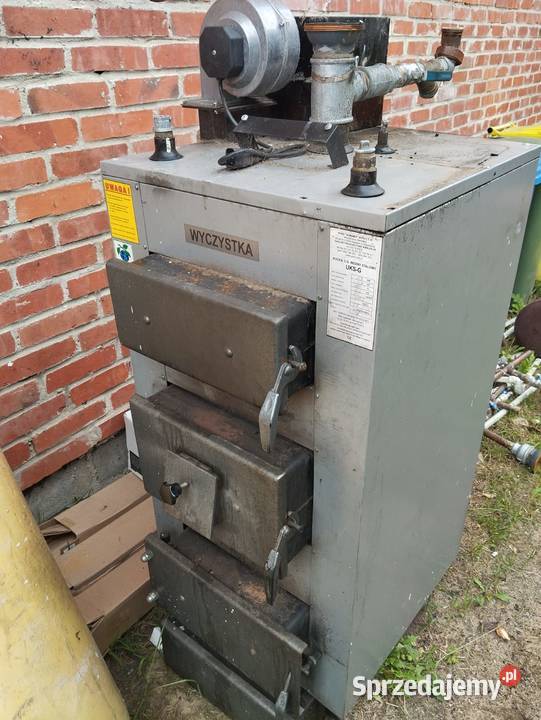 Piec kocioł na drewno i węgiel moc 23 kw Wieruszów