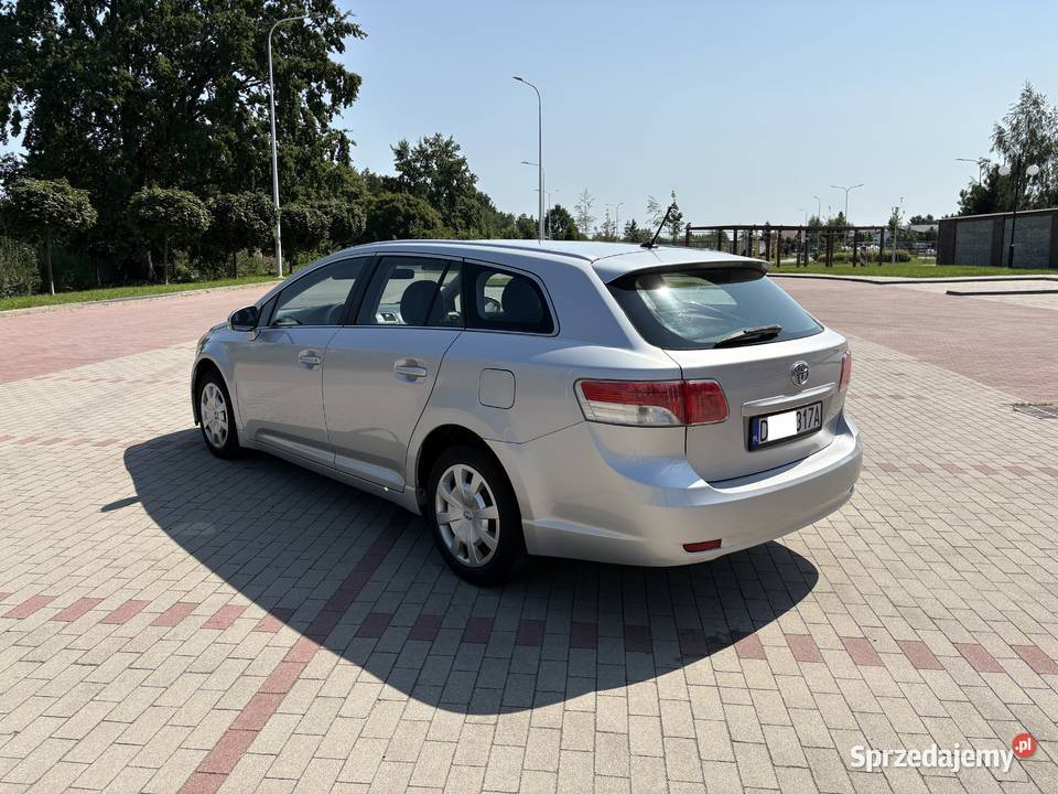 Toyota Avensis 20d4D 126 2009 zarejestrowana Jelcz-Laskowice
