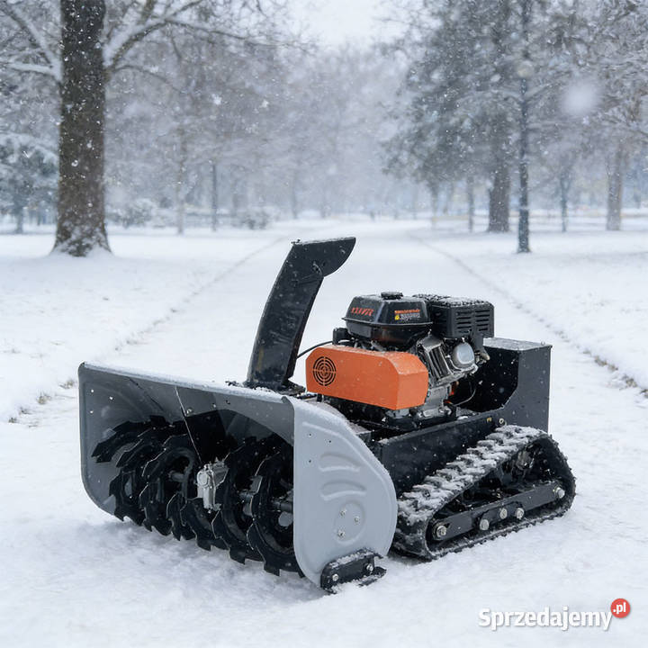 Mini odśnieżarka zdalnie sterowana benzynowa z
