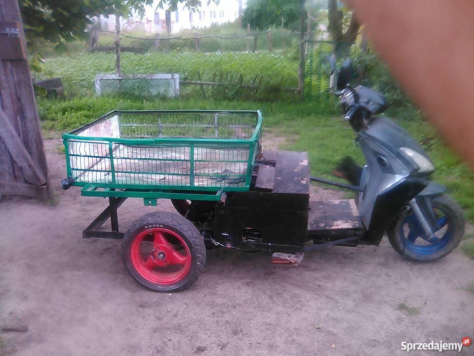 sprzedam skuter trzykołowy elektryczny starter Zalewo