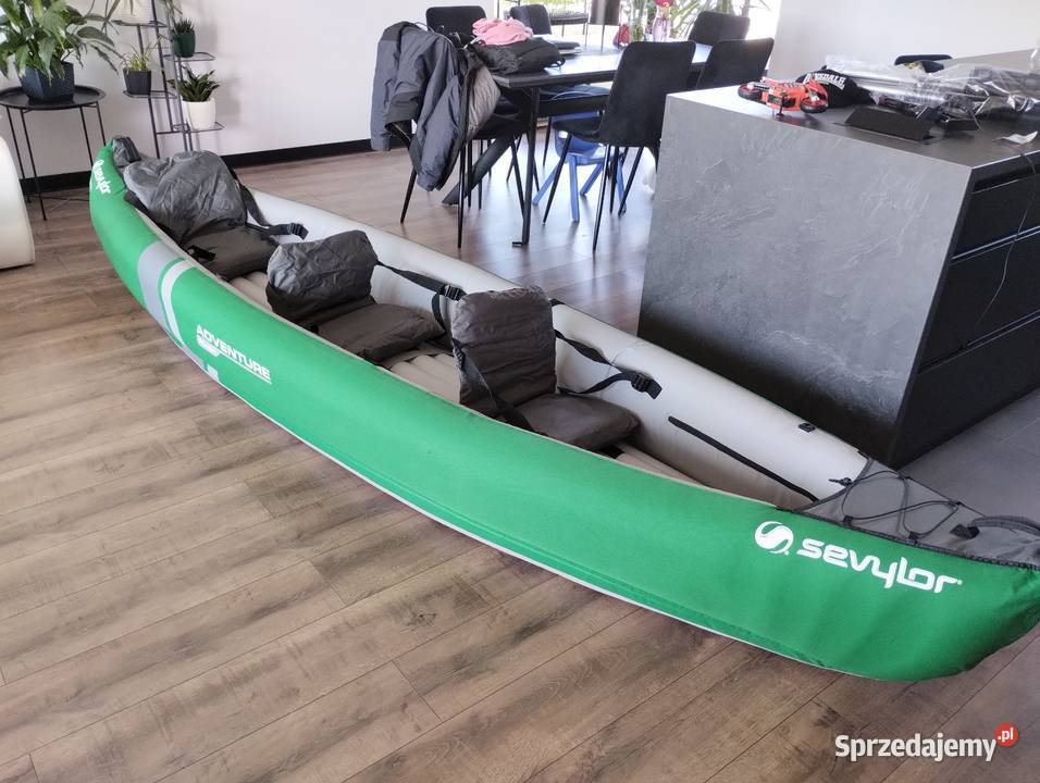 Kajak Sevylor Adventure Plus wiosła Zasole Bielańskie sprzedam