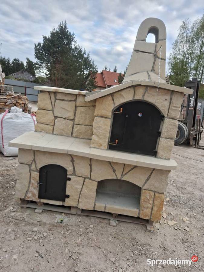 Wędzarnia z grillem grill murowany Niestachów