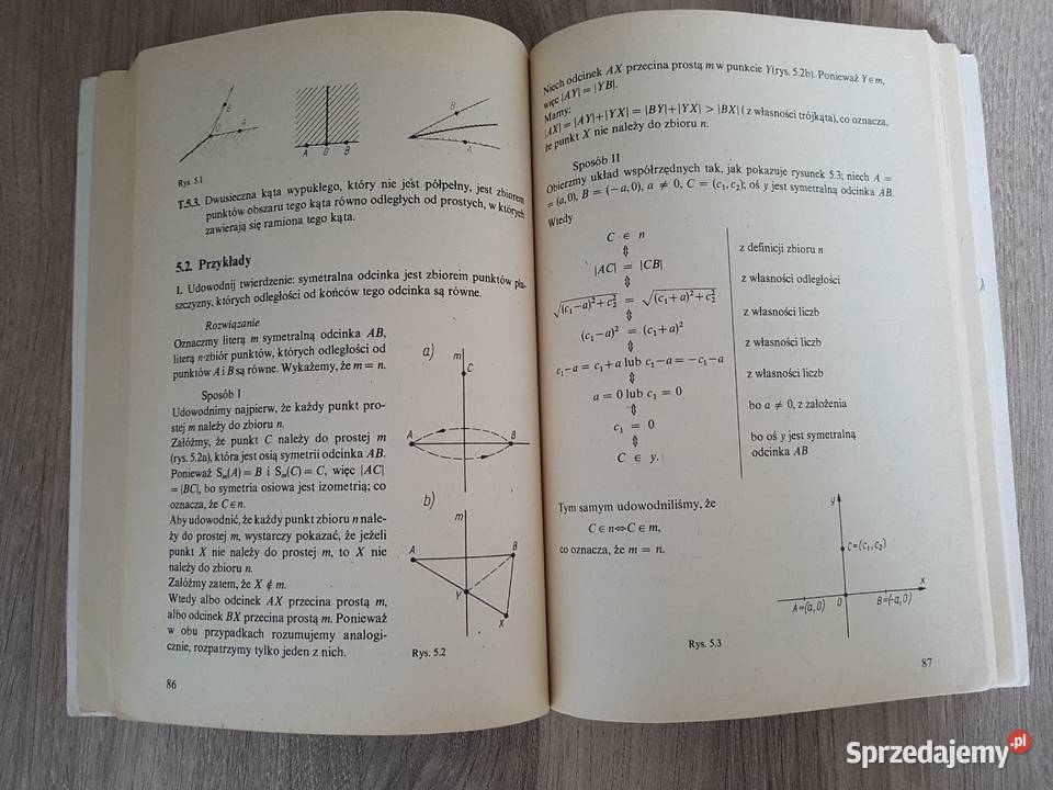 Łomnicki Treliński Geometria 1989 Nowy Sącz