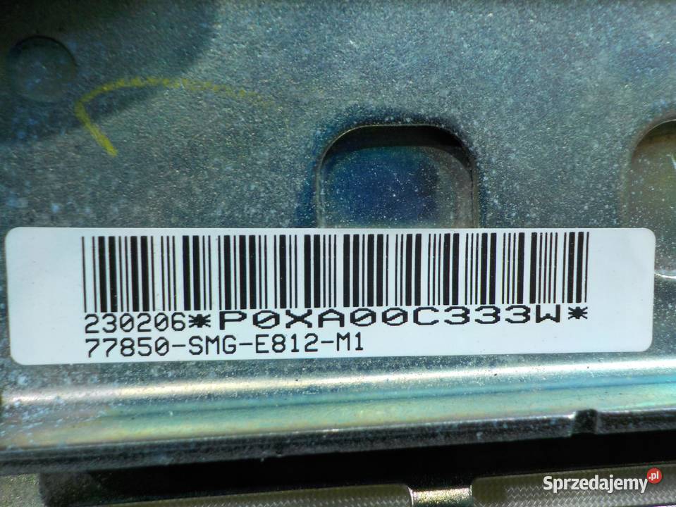 CIVIC VIII UFO 22 ICTDI 06r 5D AIRBAG poduszka osobowe