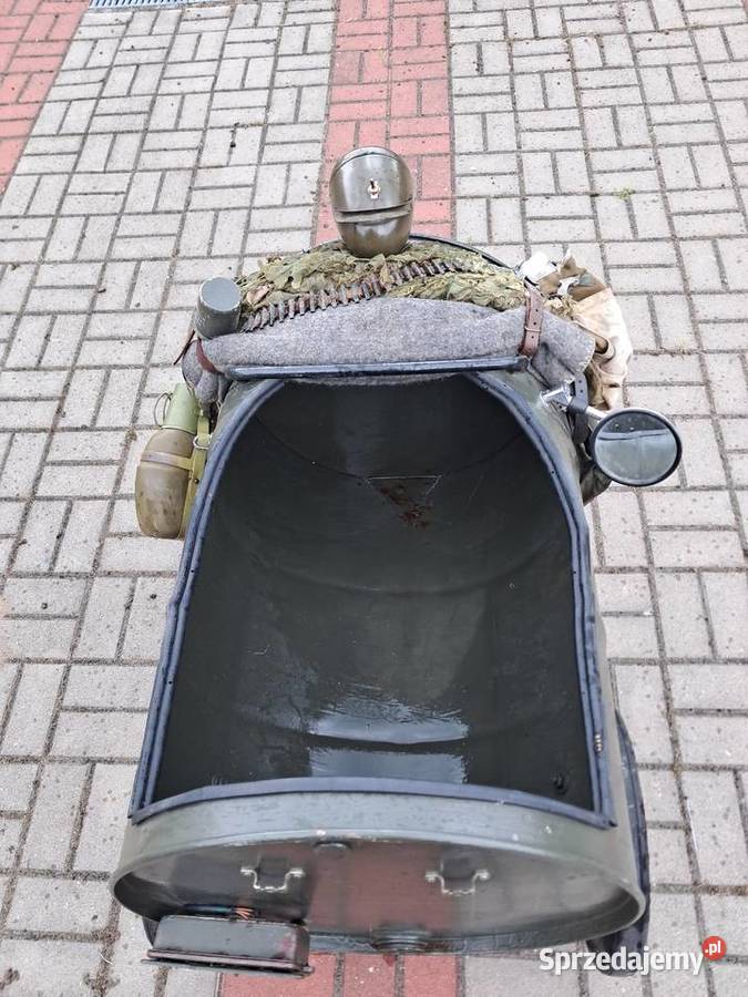 Przyczepka beczka samoróbkap