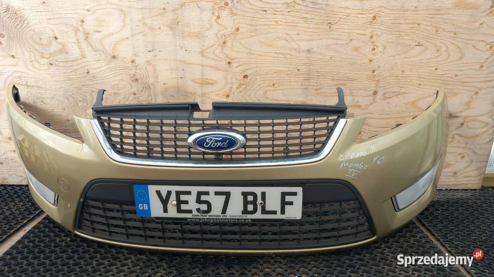 FORD MONDEO MK4 ZDERZAK PRZÓD Y6 HALOGEN Pasy przednie i tylne Zbierkowo