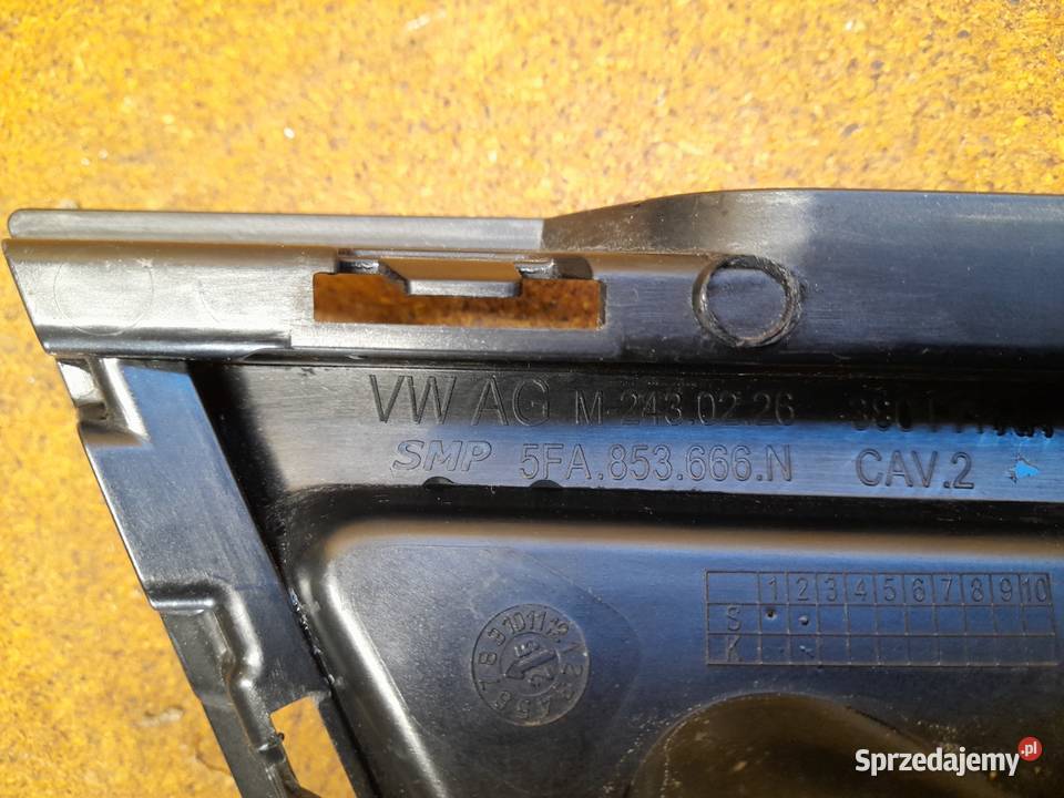 SEAT LEON IV LIFT CUPRA kratka zderzaka prawa Goleniów sprzedam