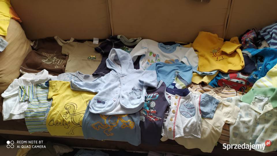 ubrania chłopięce odzież dziecięca paka 62 do 86 Poznań sprzedam