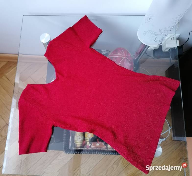 DAMSKA CZERWONA BLUZKA RUNIWERSALNY Łódź