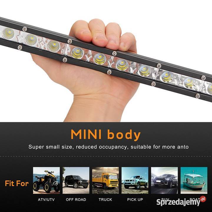 Lampa Robocza o Mocy 36W LED Cieńka Wodoodporna Drezdenko