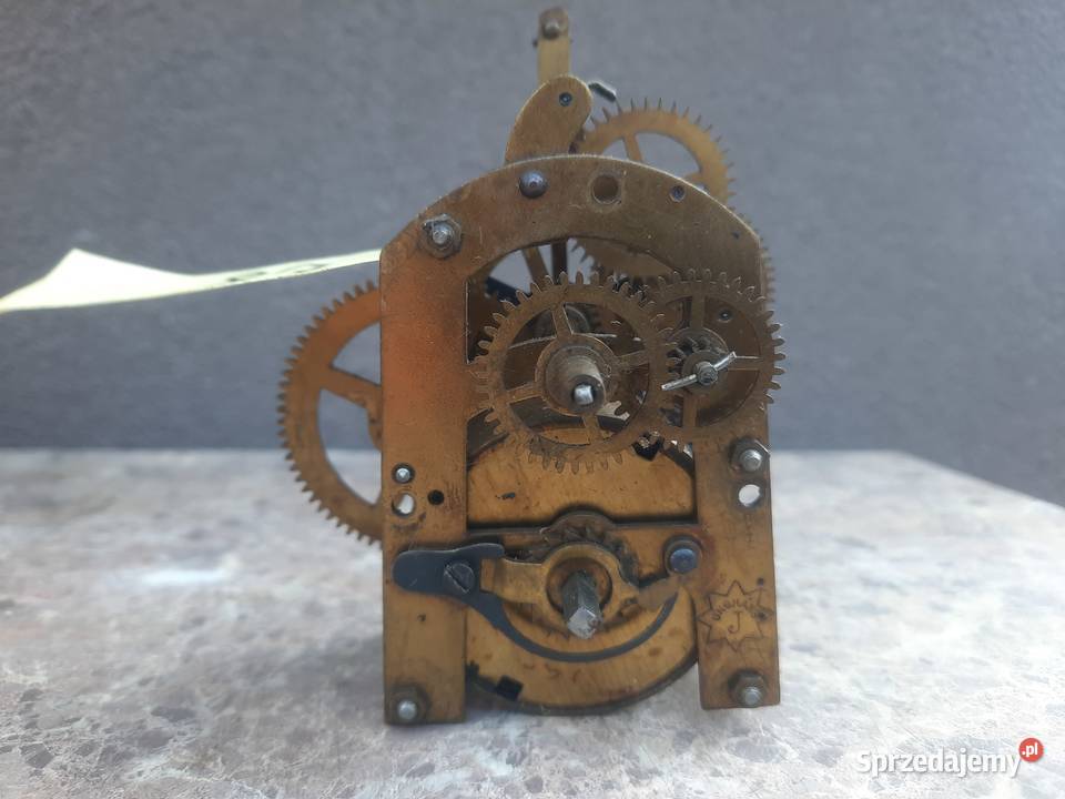 87 Mechanizm starego zegara Junghans chodzik