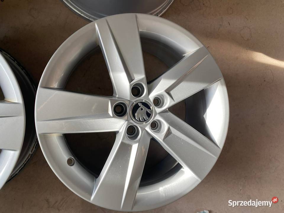 Alufelgi Skoda 16 5X100 ET 46 RAPID FABIA pomorskie Tczew