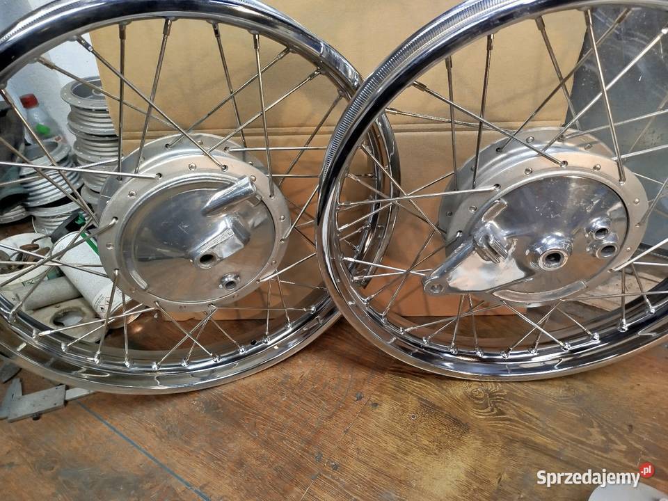 Koła shl gazela m17 nierdzewne szprychy podkarpackie Przyłęk sprzedam
