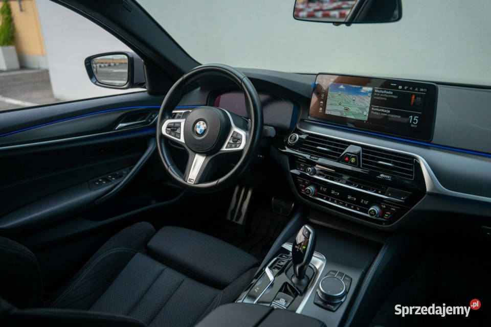 BMW 520 M Sport xDrive Adaptive LED HiFi Shadow małopolskie Kraków sprzedam