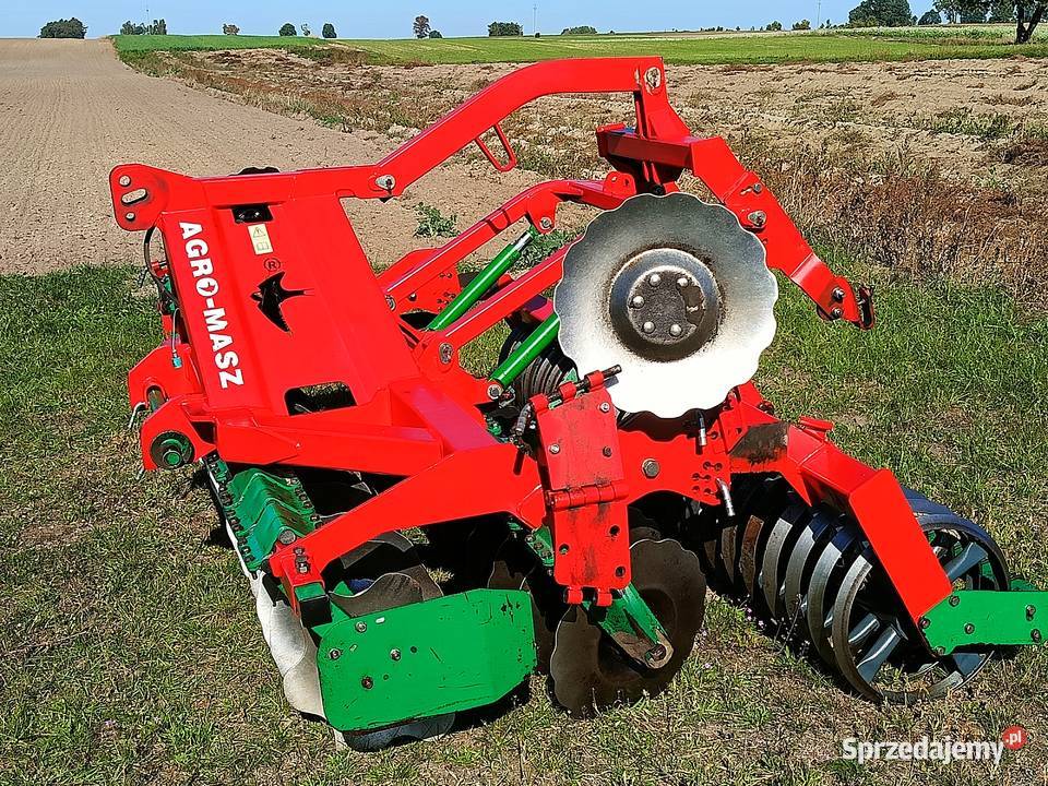 Brona talerzowa agromasz 3m lubelskie Michałówka