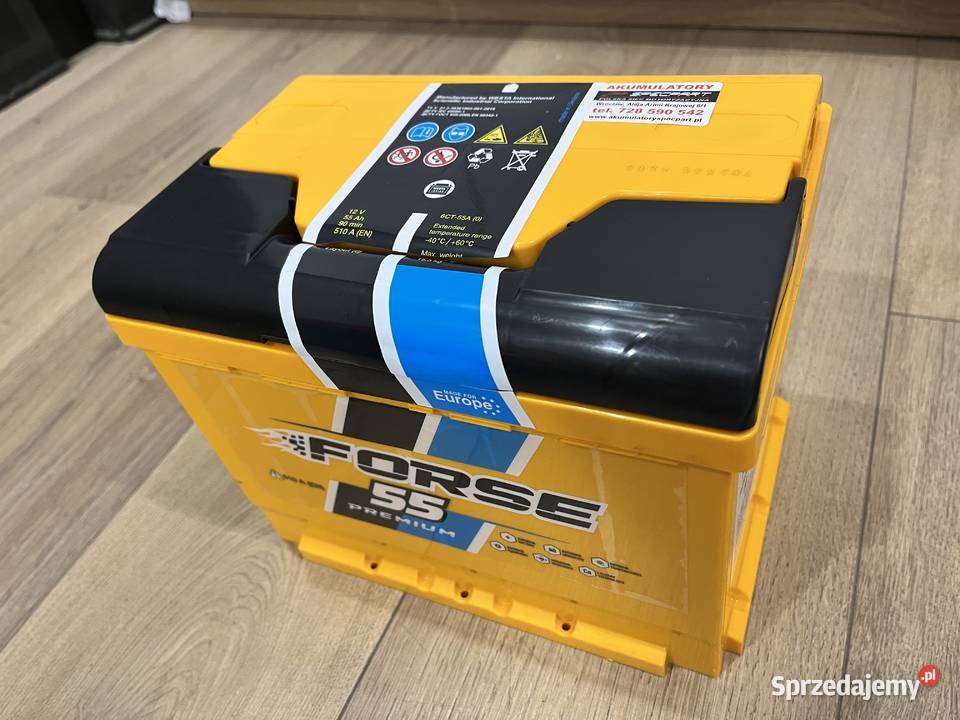 AKUMULATOR ROZRUCHOWY 12V FORSE 55AH Wrocław