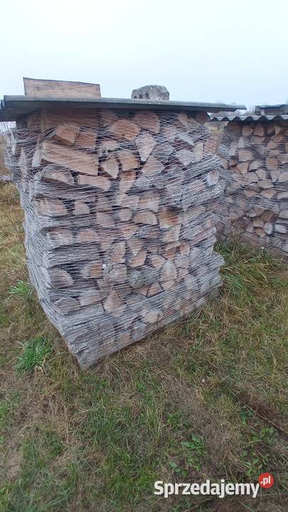 Drewno opałowe kominkowe połupane dąb olcha Barcin