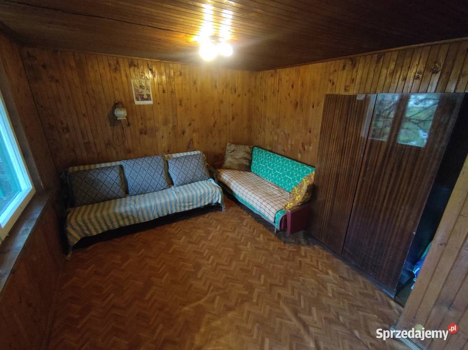 Działka ROD Łagiewniki Domek piwnica media prąd Łódź