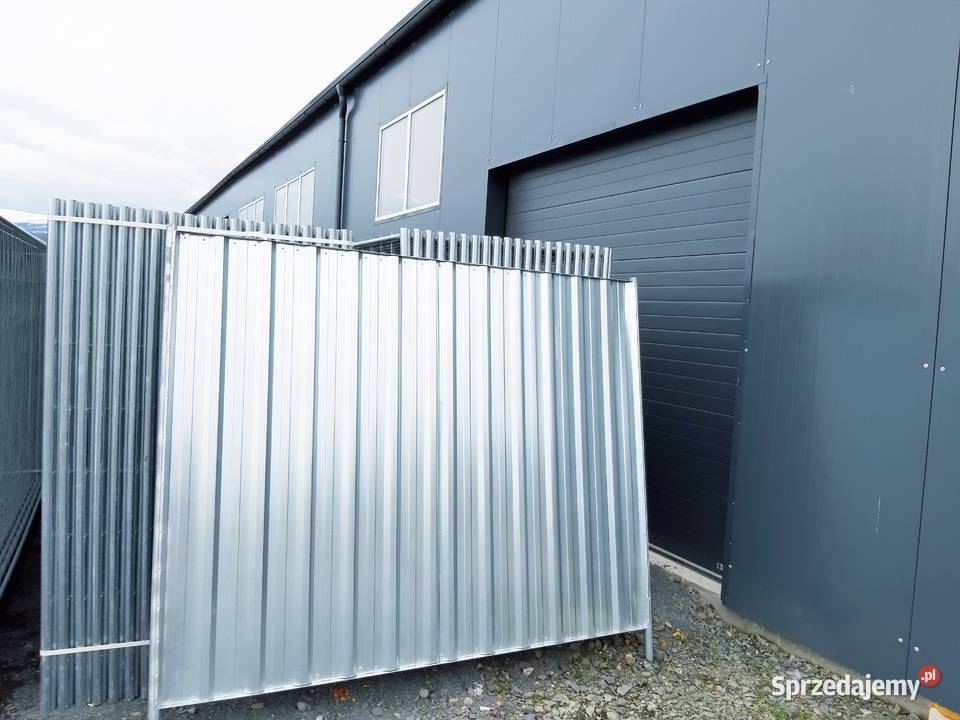 Ogrodzenia budowlane z blachy trapezowej Wolsztyn
