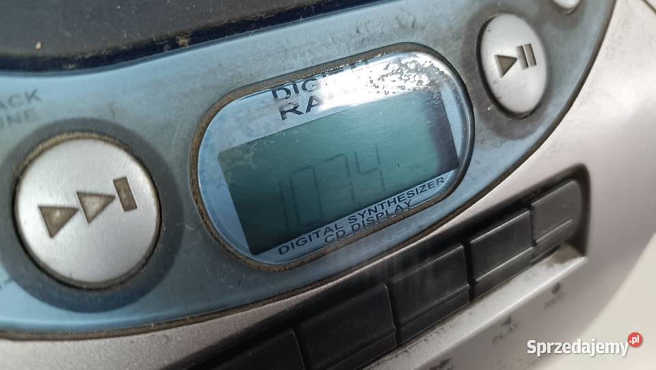 THOMSON TM 9136 Przenośny radiomagnetofon z CD Poznań