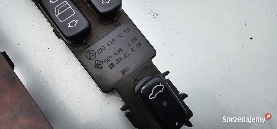 Panel szyb mercedes w220 2208201010 wielkopolskie Zbąszyń sprzedam