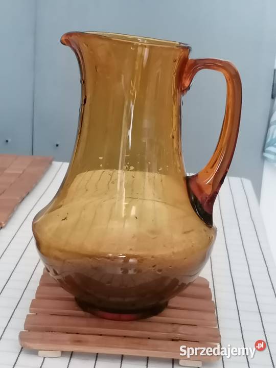 Wazon szklany z lat 6070 Kraków