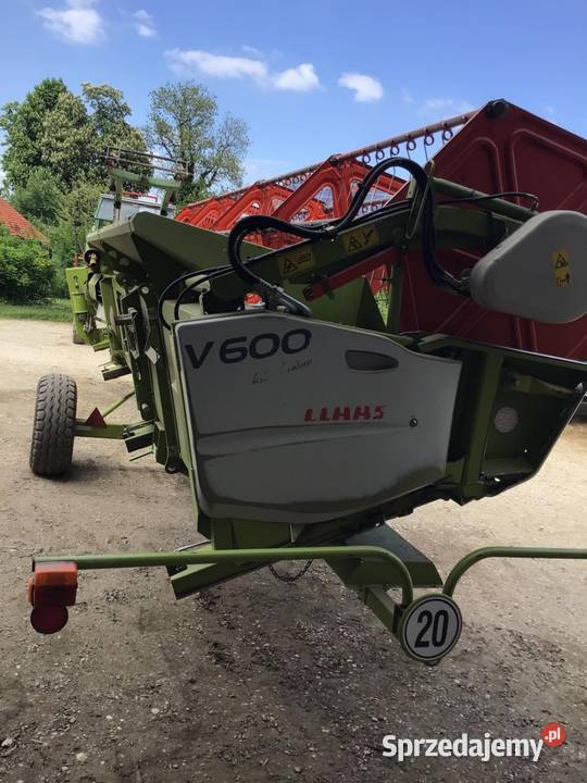 Kombajn Claas Tucano 450 Czujniki strat ziarna Brzeg