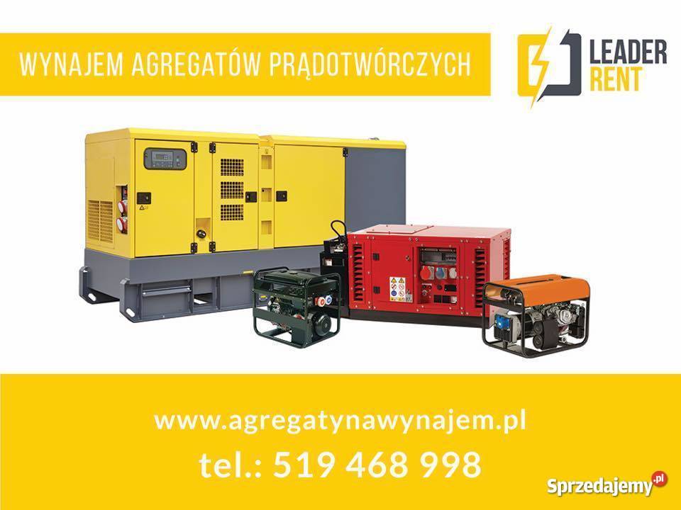 Tani wynajem agregatów prądotwórczych LUBLIN