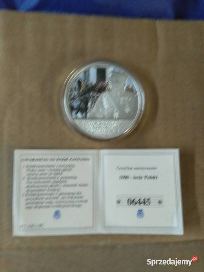 53 Medal okolicznościowy z serii 1000 lecie Kolekcje Chrząstawa Mała