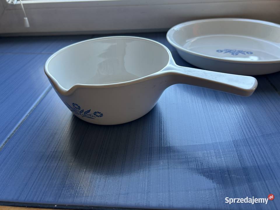 Vintage Corning Ware BLUE CORNFLOWER mały Nowy Sącz