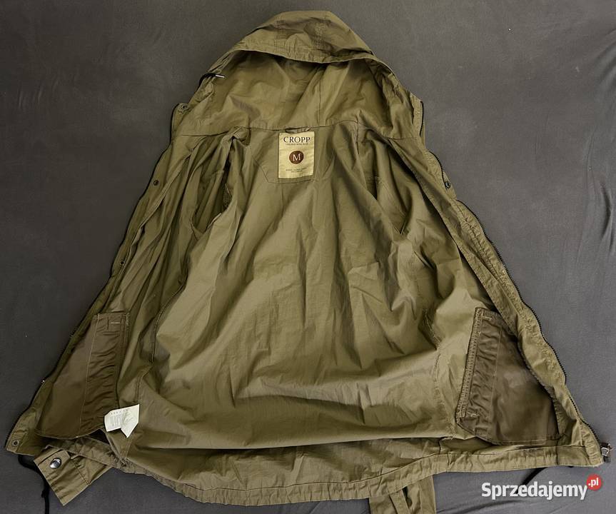 Kurtka parka wojskowa wiatrówka przeciwdeszczowa Wiatrówka