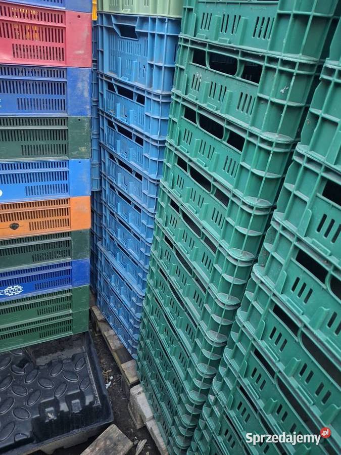 Skrzynki plastikowe 12 Kraśnik sprzedam