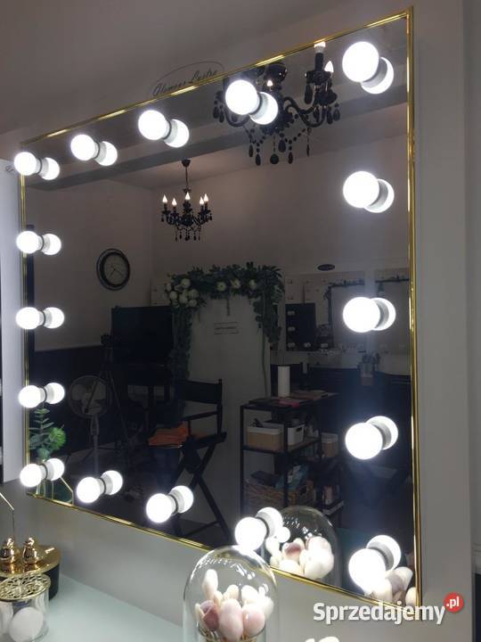 Lustro w Złotej ramie Model PREMIUM Tafla Złota sprzedam