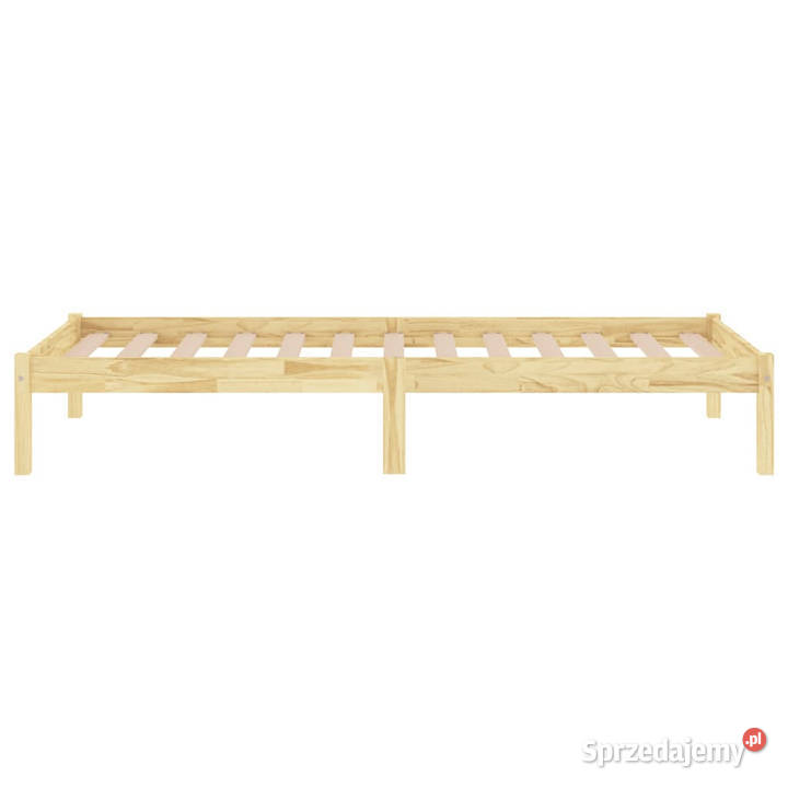 Rama łóżka lite drewno sosnowe 90x200 WM810002 205cm Warszawa