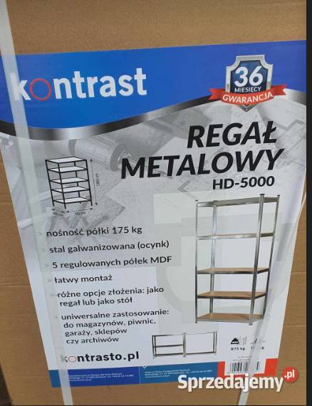 Regał do garażupiwnicy 180 Częstochowa