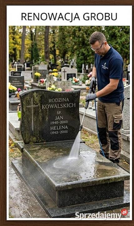 Naprawa renowacja grobów Cmentarz Wrocław