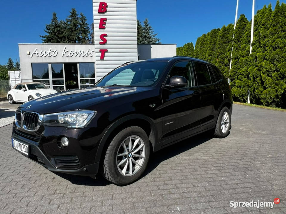 BMW X3 xDrive20d 190 Automat Zarejestrowany Nowy nieuszkodzony Baranowo