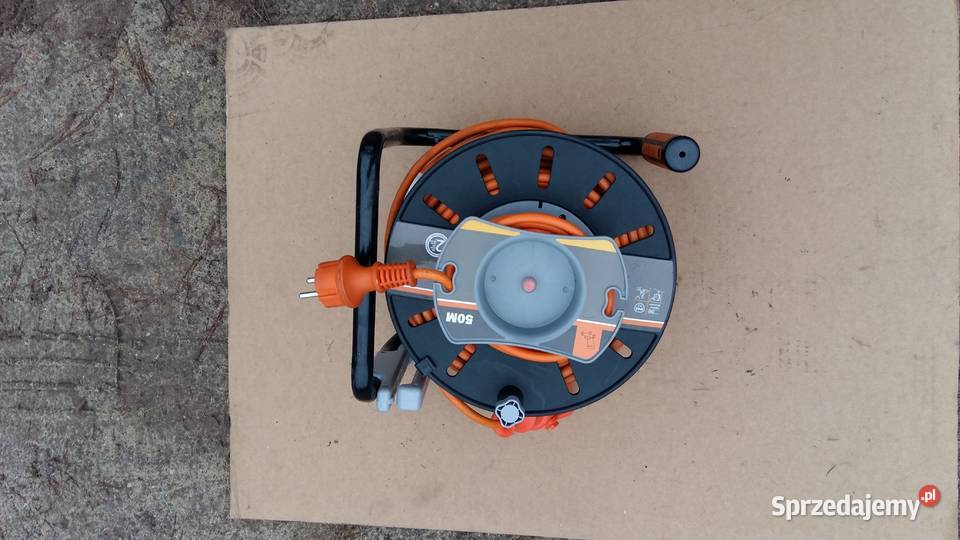 Przedłużacz bębnowy 50m 3x15mm 3000w Siemiatycze