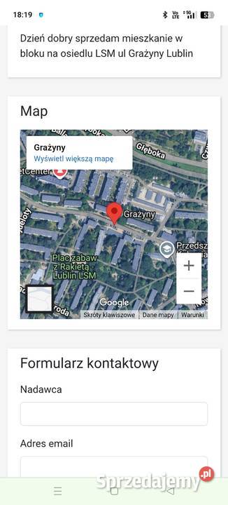 Sprzedam mieszkanie zamienię na dom z dopłatą z sieć