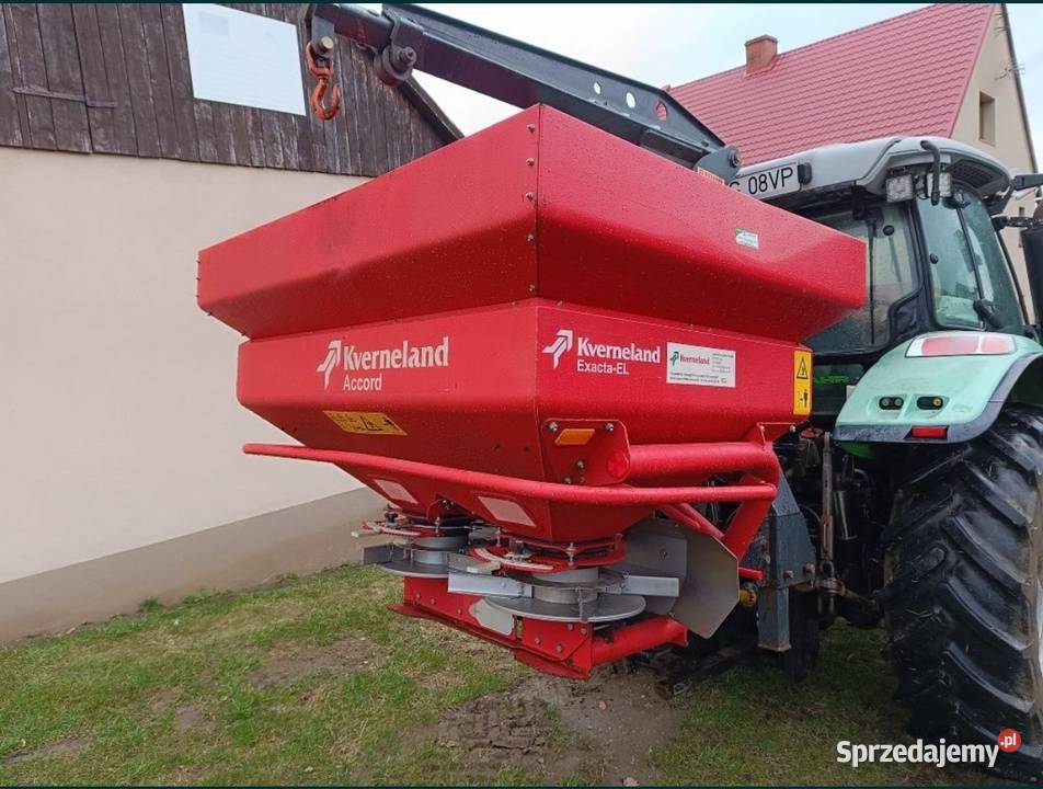 Rozsiewacz nawozów KVERNELAND ExactaEL Zawidów