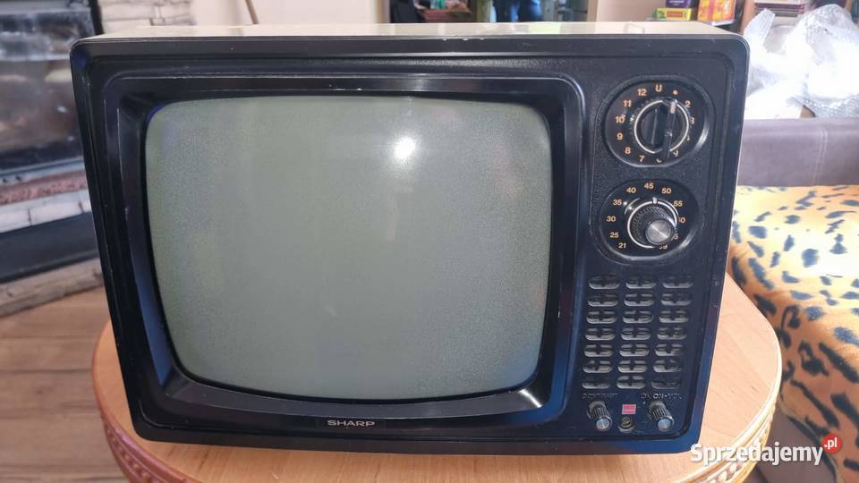 Zabytkowy telewizor Sharp 12P32G 12 Vintage Warta sprzedam
