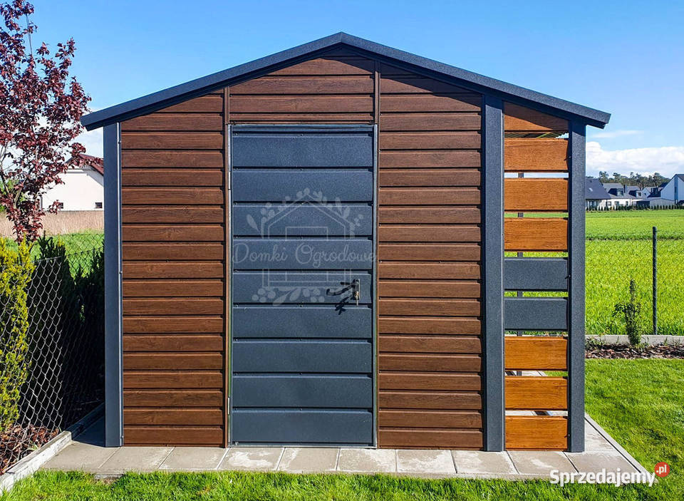Schowek Domek Ogrodowy 2x25m wiata drewnopodobny Domki narzędziowe Krynica-Zdrój