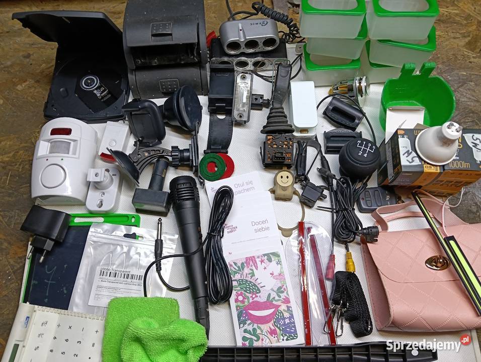 Mix gadżetów całość Drążdżewo Nowe sprzedam