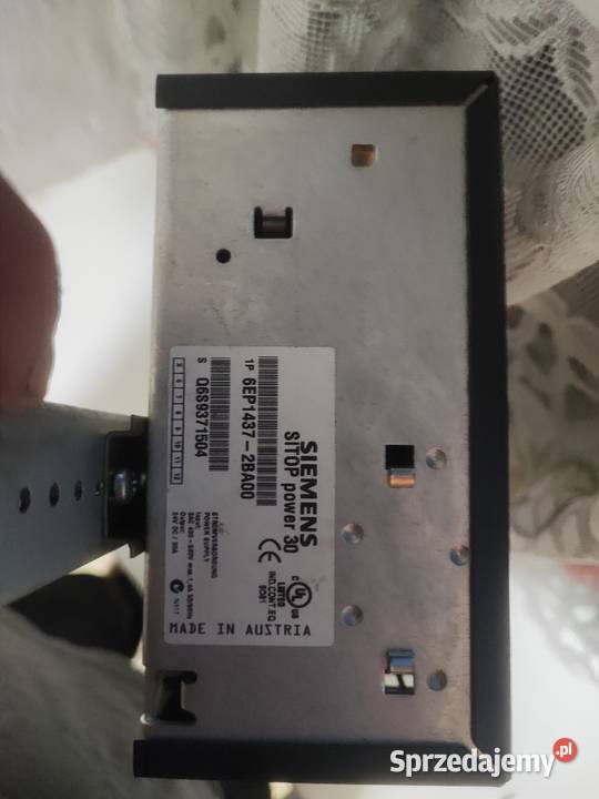 Siemens SITOP power 30 24V 30A 6EP1 4372BA00 dolnośląskie Wałbrzych