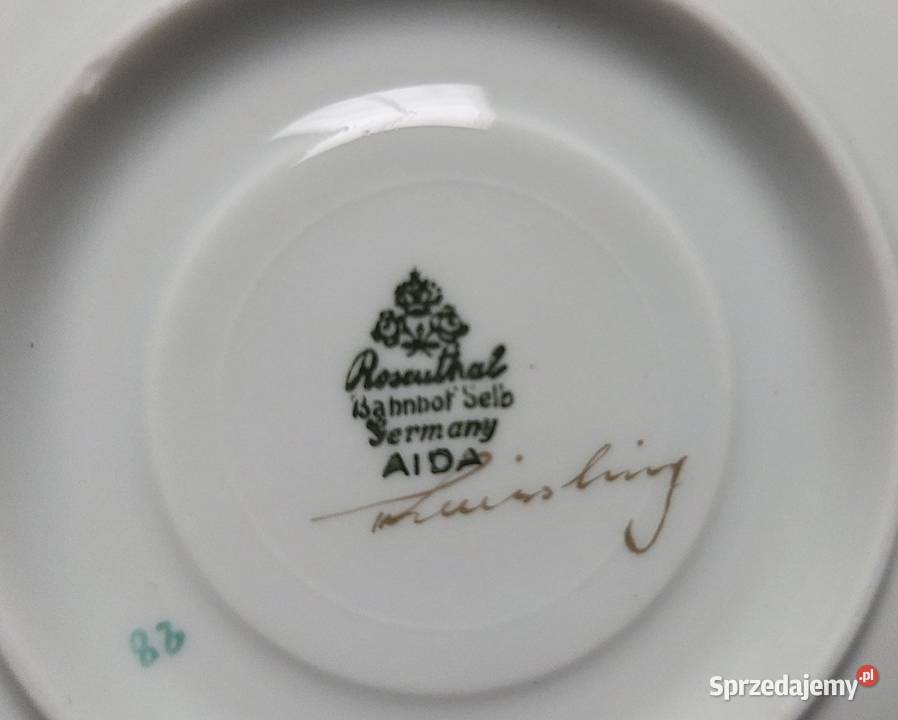 Serwis do mokki Rosenthal Aida 9268 Szczecin